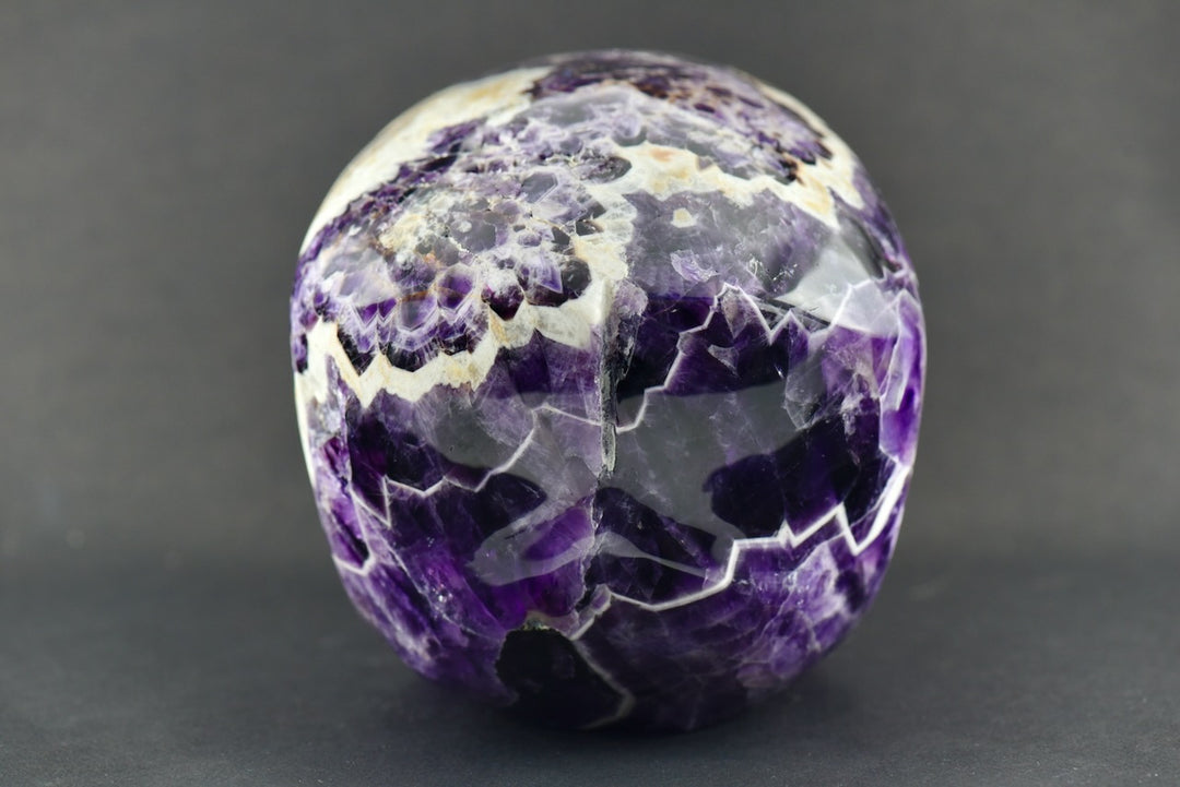 "Cartouche" Dream Amethyst Skull