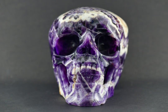 "Cartouche" Dream Amethyst Skull