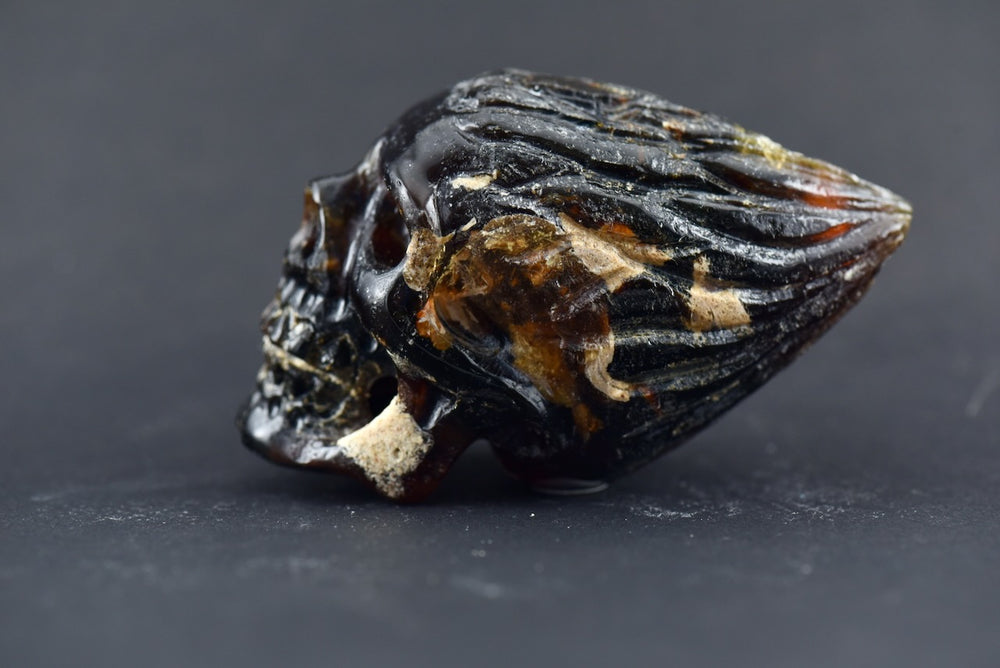 Amber Traveler Skull