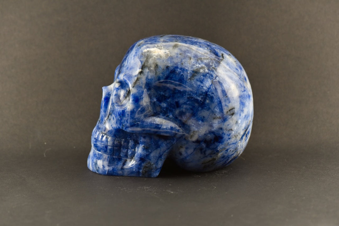 Sodalite Skull