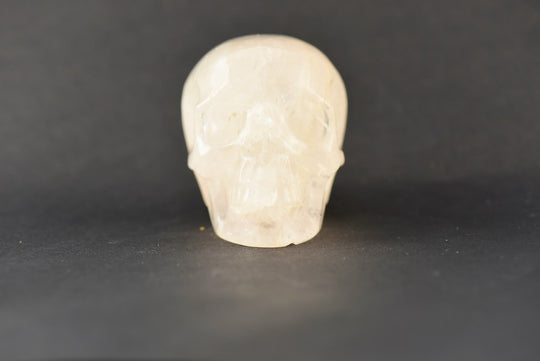 Pale Pink Quartz Skull