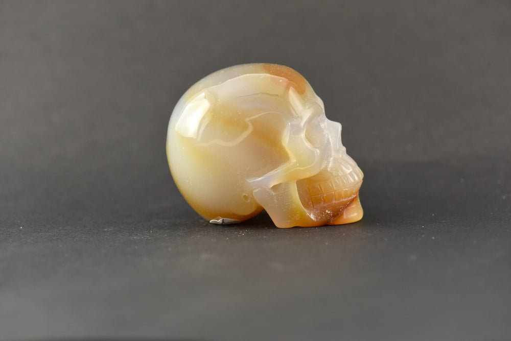 Carnelian Skull