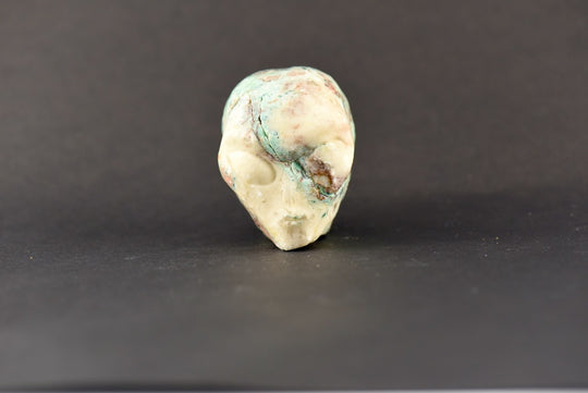 Chrysocolla Alien Skull