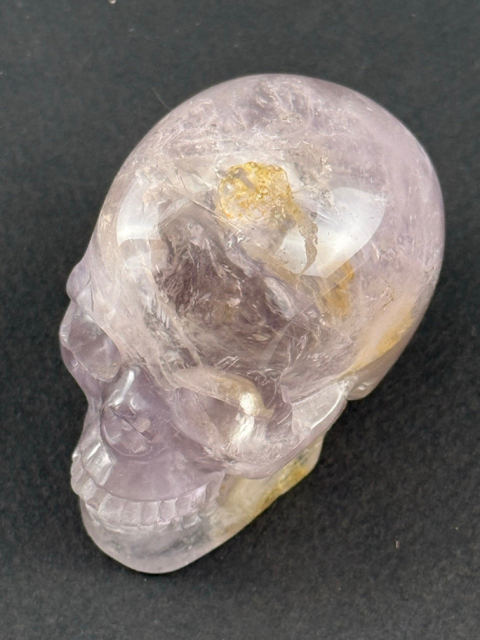 Amethyst Skull