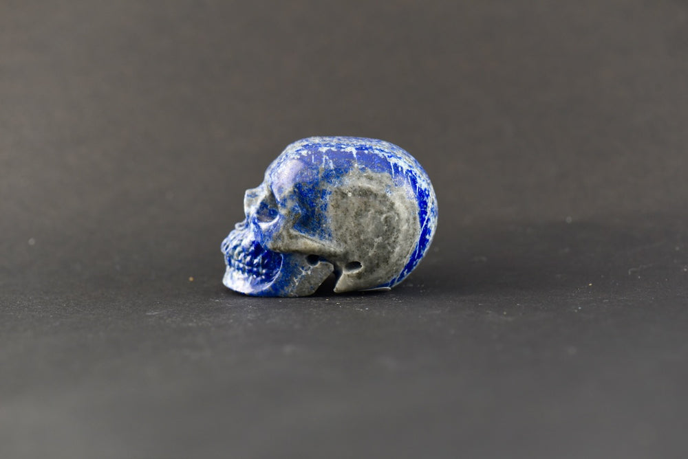 Lapis Lazuli Skull