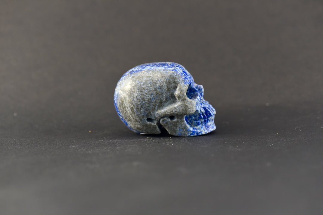 Lapis Lazuli Skull