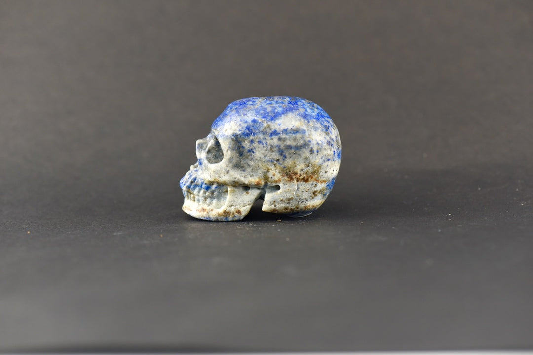 Lapis Lazuli Skull