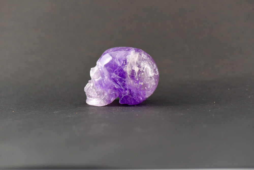Amethyst Skull