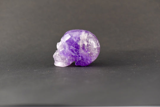Amethyst Skull