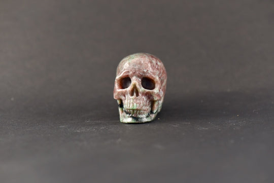 Strawberry Quartz Skull