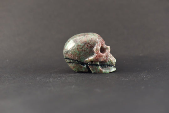 Strawberry Quartz Skull