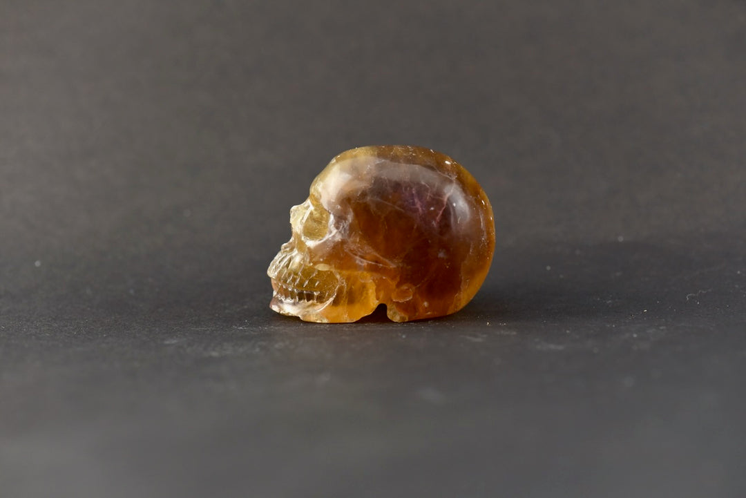 Fluorite Skull