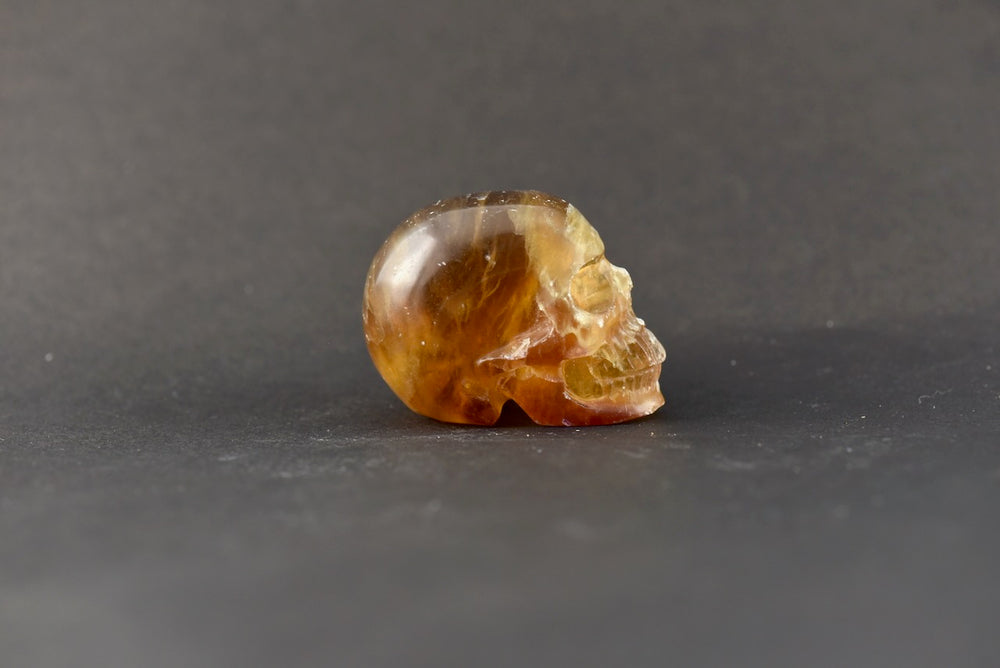 Fluorite Skull