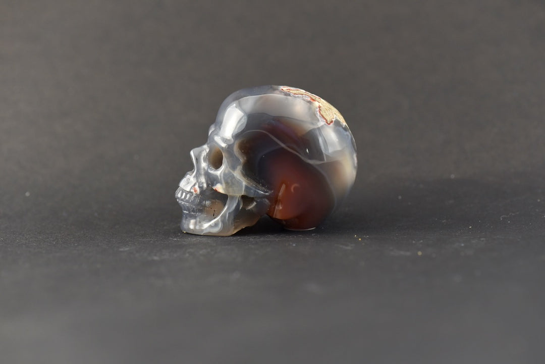 Agate Skull