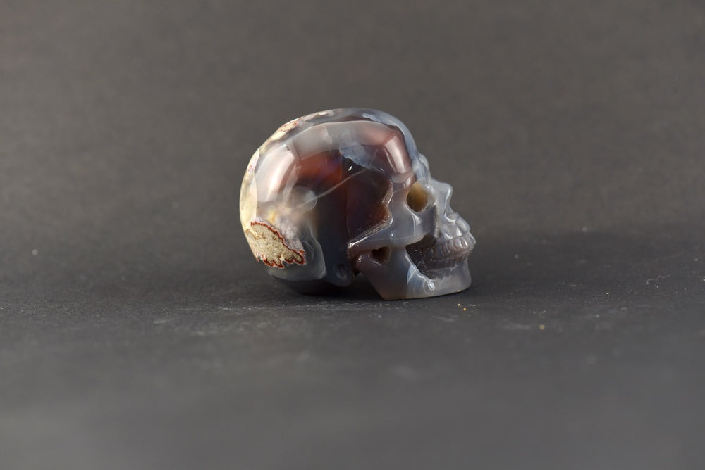 Agate Skull
