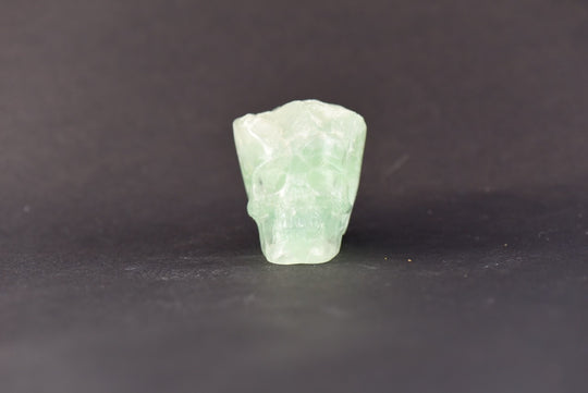 Fluorite Druze Skull