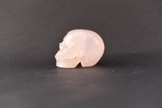 Rose Quartz Skull