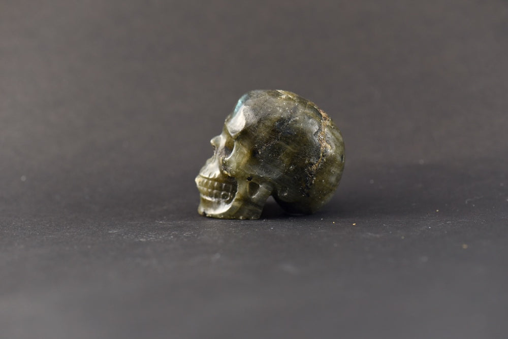 Labradorite Skull