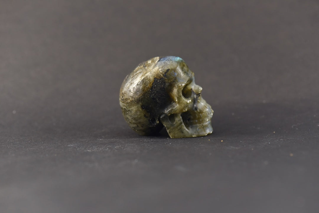 Labradorite Skull