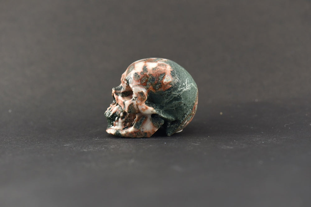 Ocean Jasper Skull