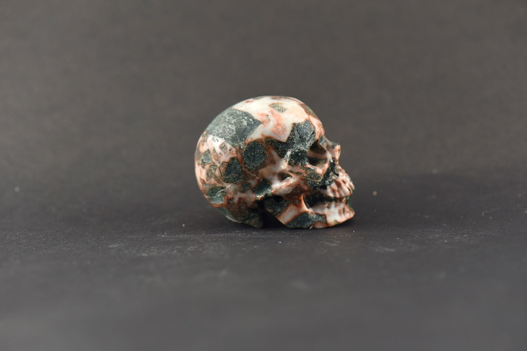 Ocean Jasper Skull