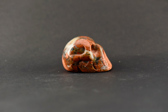 Red Jasper Skull