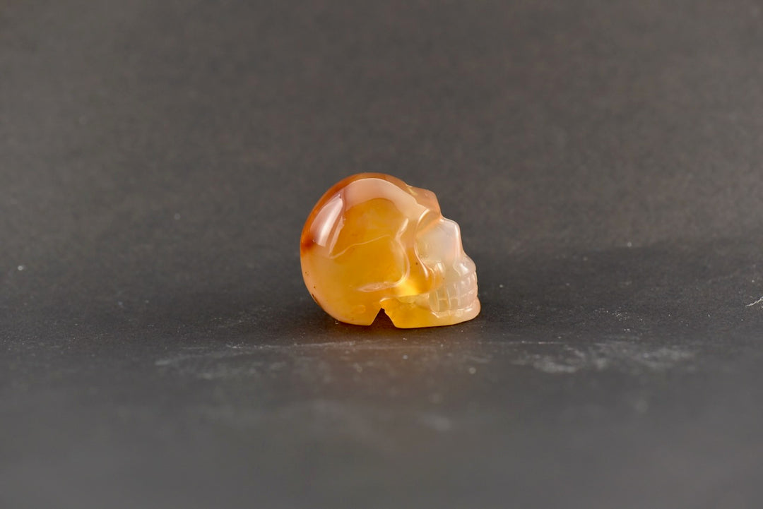 Carnelian Skull
