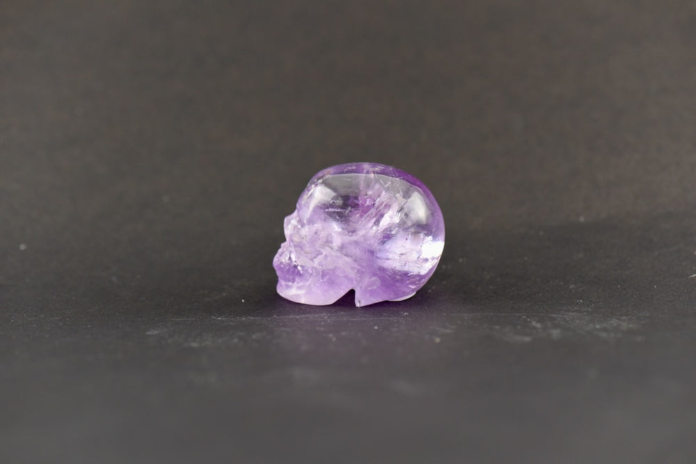 Amethyst Skull