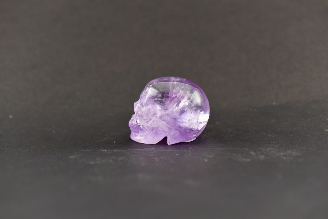 Amethyst Skull