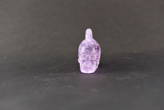 Amethyst Mohawk Skull