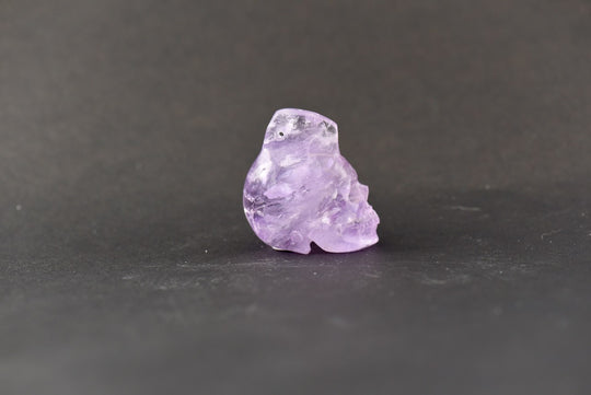 Amethyst Mohawk Skull