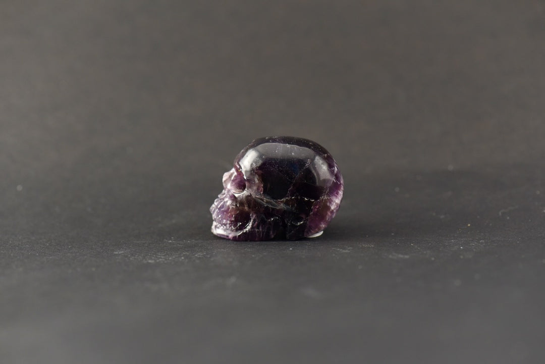 Amethyst Skull