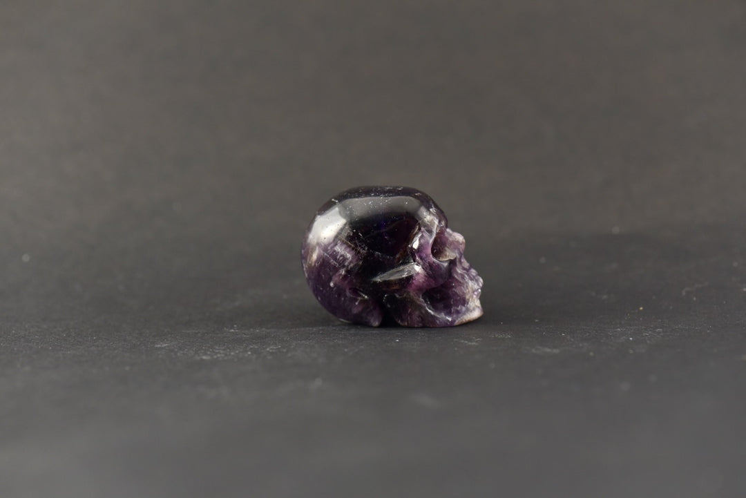 Amethyst Skull