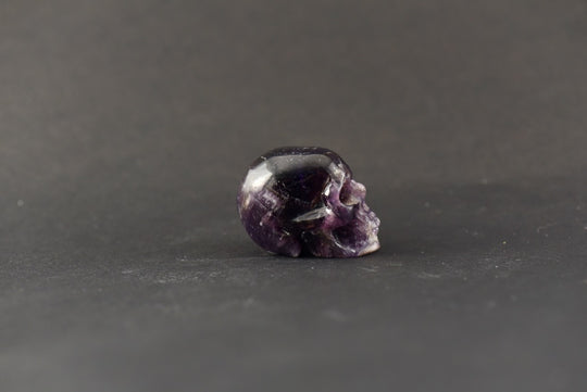 Amethyst Skull