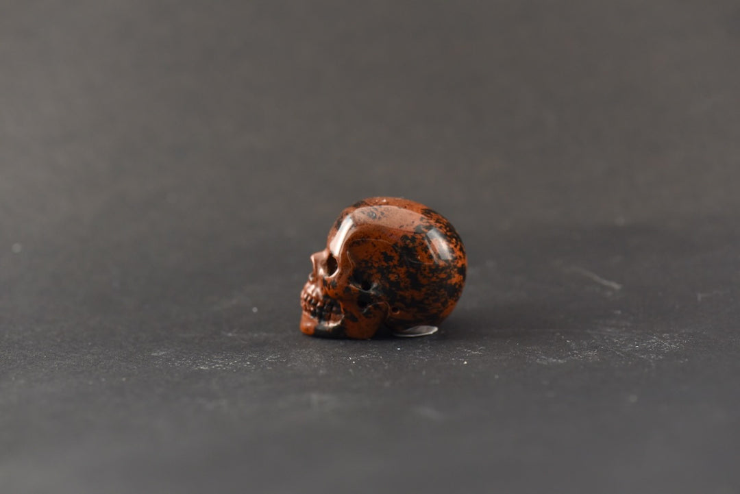 Mahogany Obsidian Skull