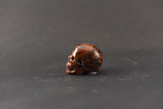 Mahogany Obsidian Skull