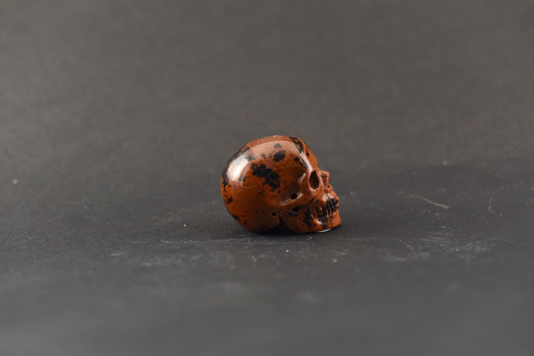 Mahogany Obsidian Skull